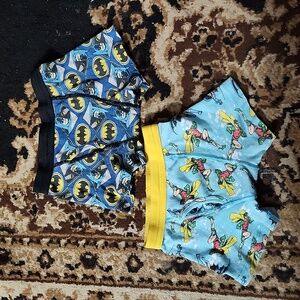 3pk BUNDLE! Batman Little Boy Boxer briefs; Size:4, Colors:Black & Yellow